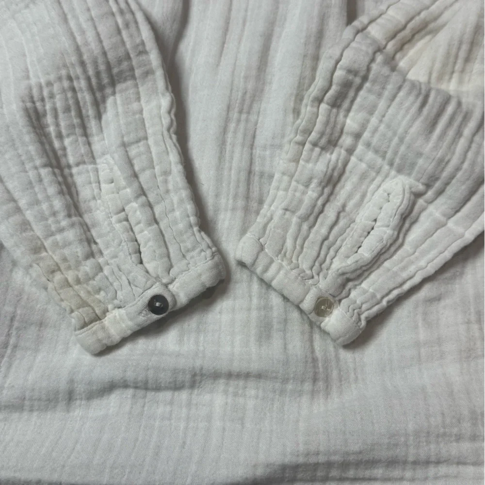 Sundance Cotton Gauze Boho Peasant Top size PM - Picture 4 of 7